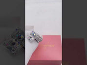 Classic 5.5 Carat Radiant Cut 3-Pieces Wedding Ring Set