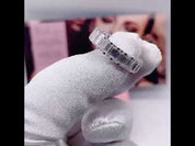 Eternity Emerald Cut Diamond Women's Wedding Band