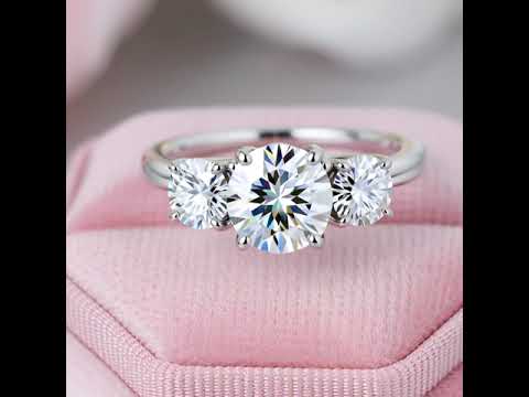 5ct Three Stone Diamond Option Ring