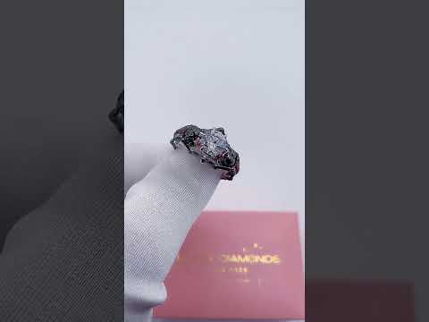 My Ride or Die Promise Ring (Biker Series)- 1.5 Ct Round Cut Diamond Gothic Ring