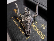 Bull Head Western Inspired Pendant