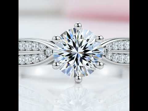 3ct Diamond Option Solitaire Wedding Ring