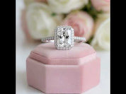 Radiant Cut Diamond Engagement Ring