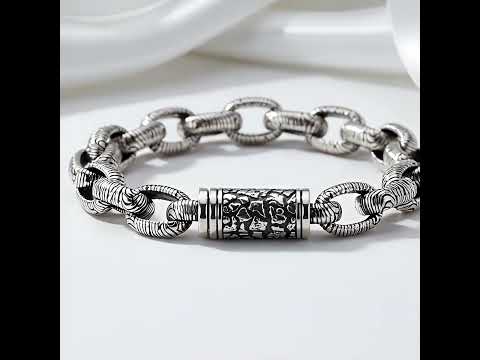 Vintage Chain Pattern Bracelet