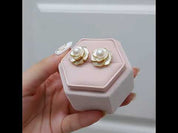 Shell Flower Natural Freshwater Pearl Jewelry Set