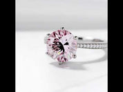 3.0 Ct Pink Diamond Engagement Ring