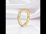 18k White Gold 2.0mm Diamond Option Channel Setting Eternity Ring