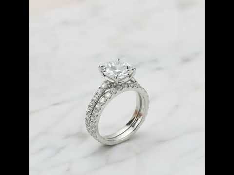 Classical 3ct Diamond Option Engagement Ring Set