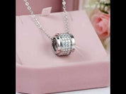 0.69ct Diamond Bridal Pendant Necklace