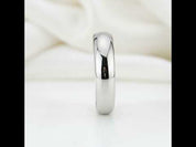 High Polished Plain Men's Ring
