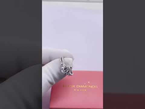 1.9Ct Pear Cut Diamond Option Ring Set