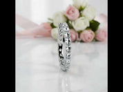2.2 Ct 3mm Full Brilliant Diamond Band