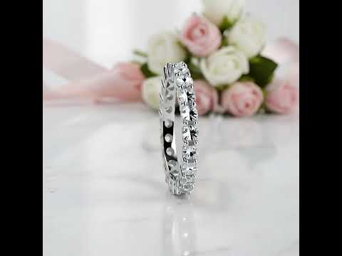 2.2 Ct 3mm Full Brilliant Diamond Band