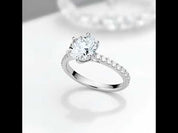Classic 6 Prong Round Cut Diamond Option Engagement Ring