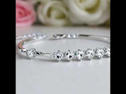 1.35 Ct Nine Diamond Inlaid Bracelet