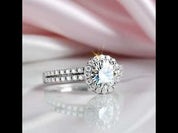 1ct Halo Diamond Ring