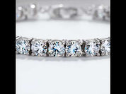 Luxury Bracelet Full of Round Diamonds