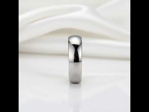 Classic Tungsten Carbide Wedding Band