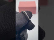 Single Stackable Curve Diamond Option Ring