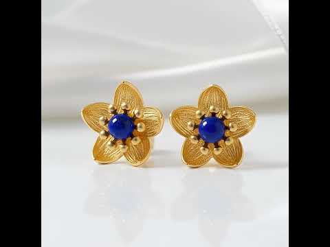 Fresh Flower Stud Earrings