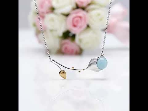 Elegant Lotus Buds Necklace