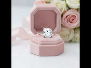 2.0 Ct Round Cut Diamond Option Cow Head Engagement Ring