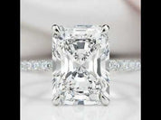 Classic Radiant Cut Diamond Option Engagement Ring