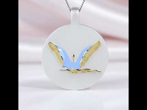 Swan Lake in the Sunset Necklace