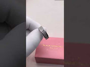 Elegant Round Diamond Option Men's Wedding Band