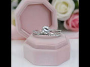 Round Cut 0.5 Ct VVS1 Diamond Option Engagement Ring