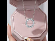 1.2ct Diamond Option Circle Necklace