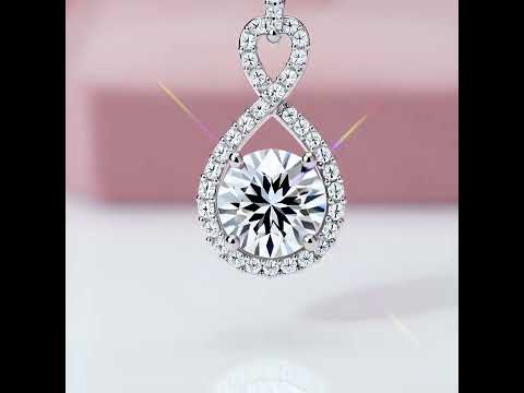 Diamond Music Pendant Necklace