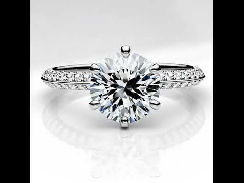 Round Cut Diamond Option Ring
