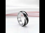 Titanium Steel Ring Band