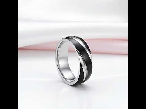 Titanium Steel Ring Band