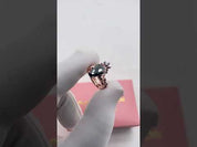 Only Death Can Separate Us Coffin Cut Diamond Option Wedding Rings