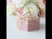 Geometric Rectangular Dangle Earrings