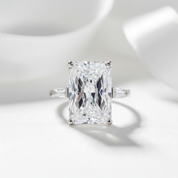 Radiant Cut Diamond Option Luxury Engagement Ring-Black Diamonds New York