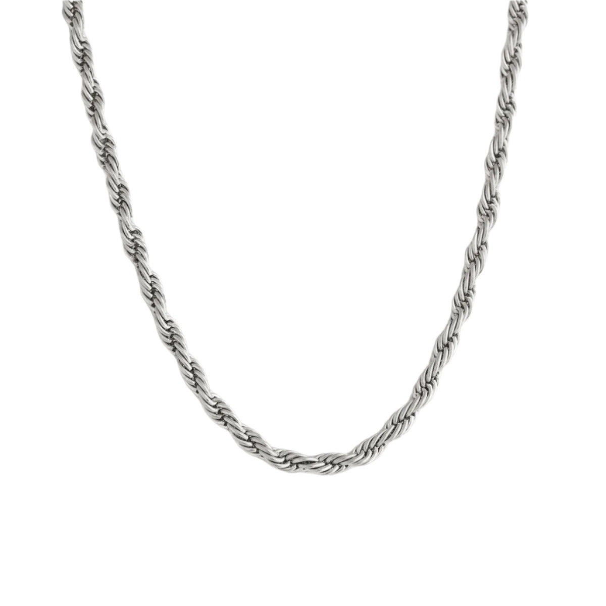 Punk Karma Wheel Wire-Cable Necklace-Black Diamonds New York