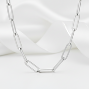 Punk Link Chain Necklace-Black Diamonds New York