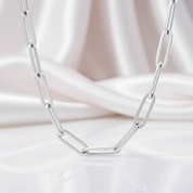 Punk Link Chain Necklace-Black Diamonds New York