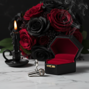 Punk Microphone with Diamond Option Charm-Black Diamonds New York