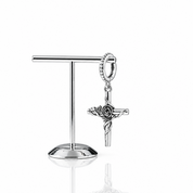 Punk Retro Cross Pendant-Black Diamonds New York
