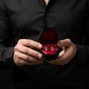 Punk Skull Diamond Stud Earrings-Black Diamonds New York