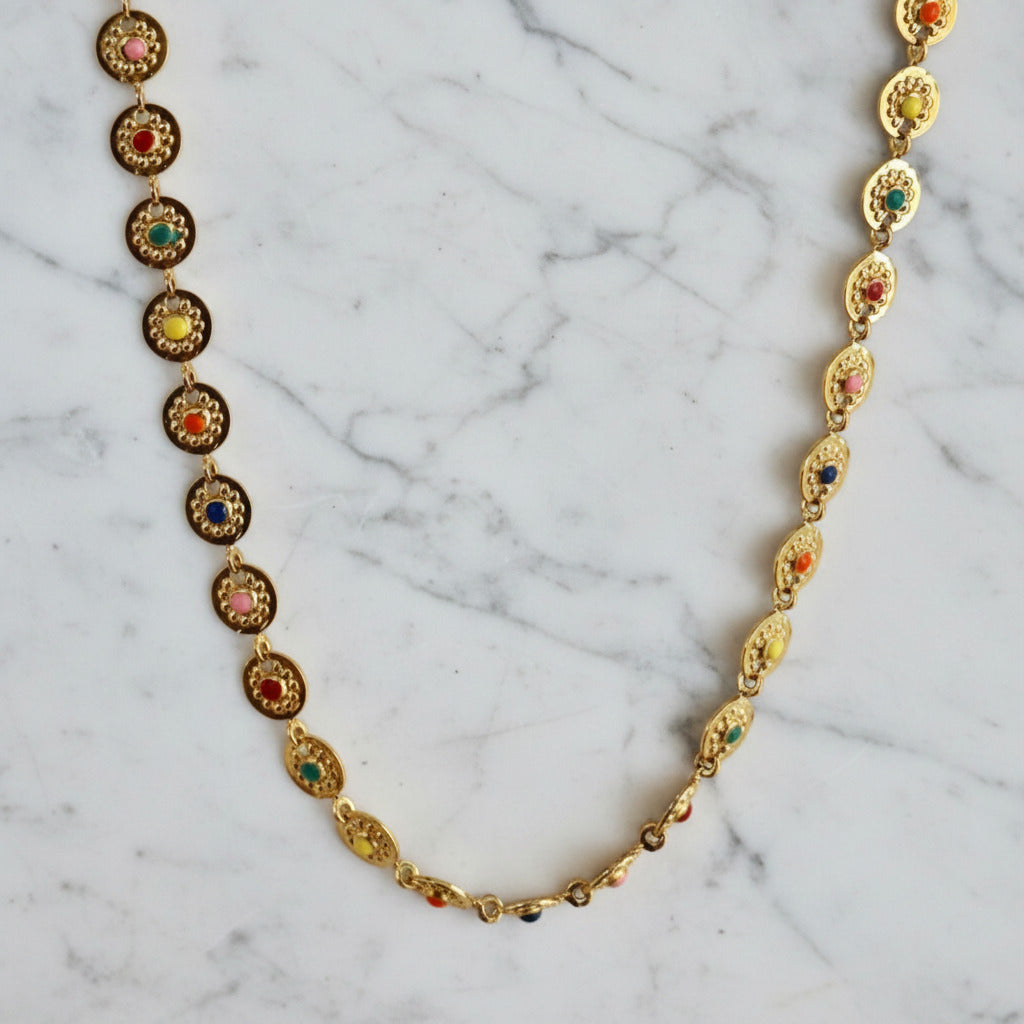 Rhinestone Women's Waist Chain-Black Diamonds New York