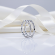 Round Diamond Women's Wedding Ring Enhancer-Black Diamonds New York