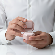 3mm Princess Cut Diamond Eternity Wedding Band-Black Diamonds New York