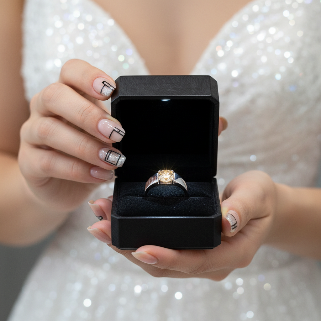 2 Carat Yellow Diamond Men's Diamond Ring-Black Diamonds New York