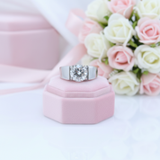 3.0CT Color D VVS Adjustable Diamond Ring-Black Diamonds New York