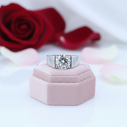 3.0CT Color D VVS Adjustable Diamond Ring-Black Diamonds New York